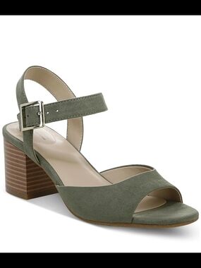 Giani Bernini Townsonn Peep-Toe Pumps in SAGE Size 11M NIB